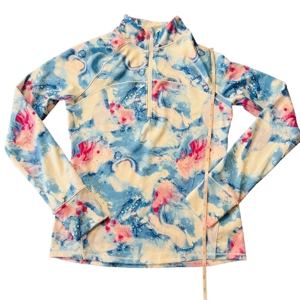 DSG GIRLS COLORFUL 1/4 ZIP PULLOVER ATHLETIC JACKET SIZE LARGE - Picture 9 of 10